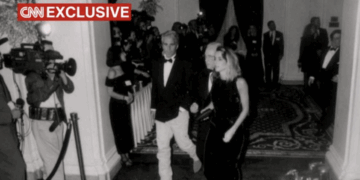 Jeffrey Epstein was at Donald Trump's wedding (X screenshot)