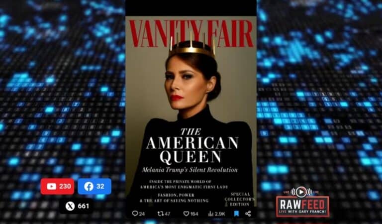 Melania Trump’s “Vanity Fair Cover” Has MAGA Celebrating — But It Appears To Be Fake Melania Trump’s “Vanity Fair Cover” Has MAGA Celebrating — But It Appears To Be Fake