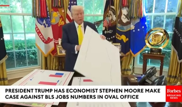 Trump Fumbling With Charts During His Presser Is The Scariest Thing You Will See Today