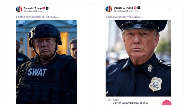 Trump Posted Bizarre New Images That Went Viral —Sparked Fresh Speculation About His Sanity Trump Posted Bizarre New Images That Went Viral —Sparked Fresh Speculation About His Sanity