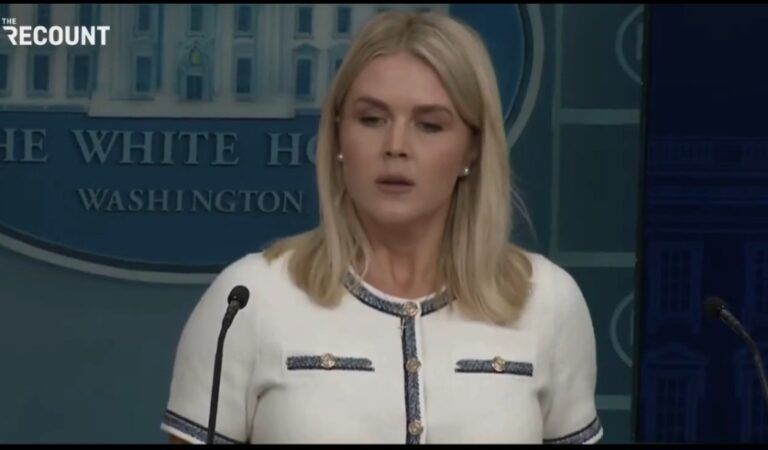 Karoline Leavitt Erupts Angrily At Reporter When Asked A Difficult Question About Trump