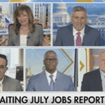 Fox reacts to the Friday jobs report (X screenshot)