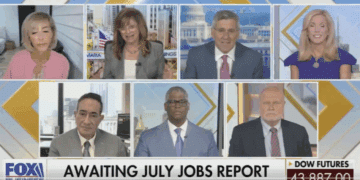 Fox reacts to the Friday jobs report (X screenshot)
