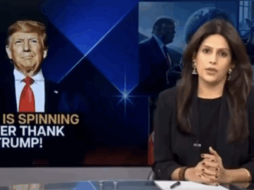 Journalist Palki Sharma rants against Donald Trump (X screenshot)