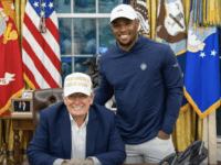 Saquon Barkley at the White House (X screenshot)