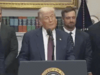 Trump is much shorter than Harrison Butker (X screenshot)