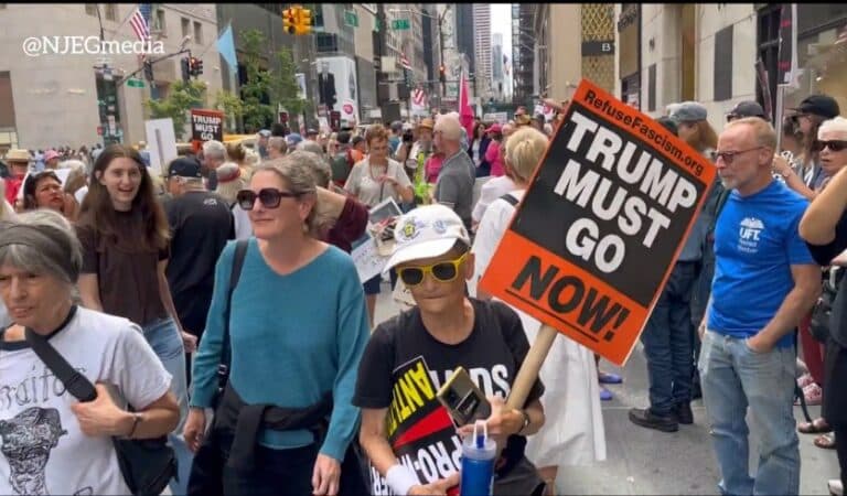 Trump Tower Surrounded By Protestors Shouting Chant That Will Infuriate POTUS