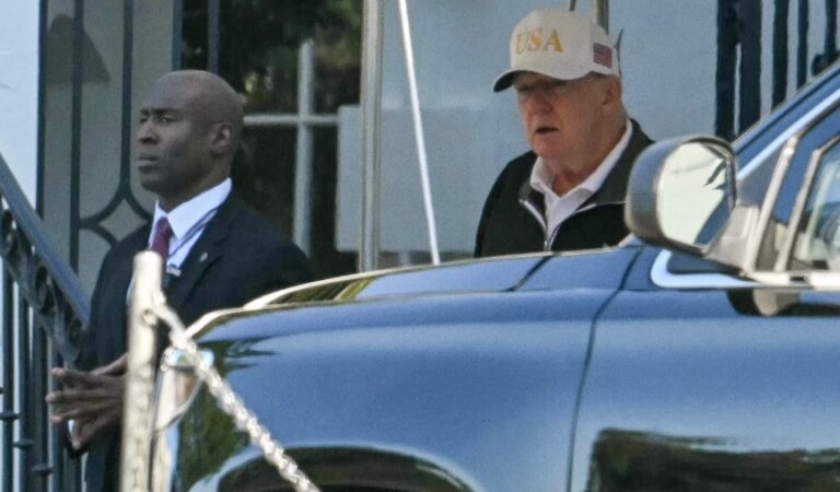 Trump Seen Leaving WH On Labor Day Without Taking Questions From The Press: ‘He Looks Worse Than Ever’