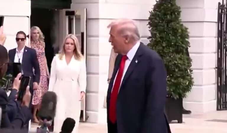“Be Quiet! Listen!” Trump Snaps At Reporter Over Chicago War Question